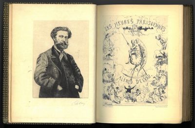 Les heures parisiennes. 25 eaux-fortes d’Émile…