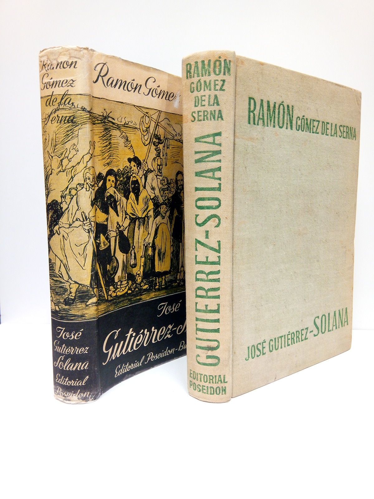 JosÃ© Gutierrez-Solana by GOMEZ DE LA SERNA, RamÃ³n | Hardcover | 1944 |  PoseidÃ³n | Biblio