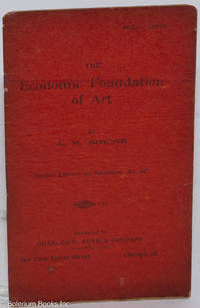 cover of The economic foundations of art