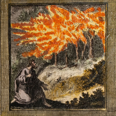 PICTORIAL CATECHISM, HAND-COLORED AND...