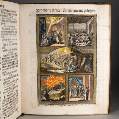 PICTORIAL CATECHISM, HAND-COLORED AND...; (photo 7)