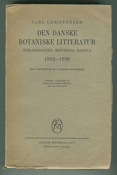 Den danske botaniske litteratur. Bibliographia…