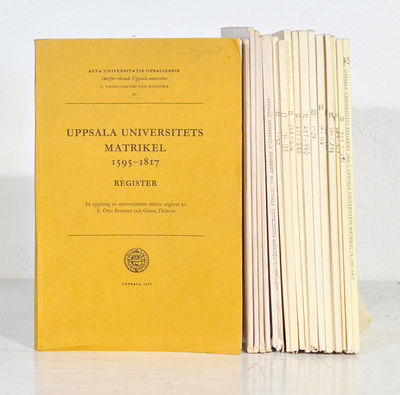Uppsala universitets matrikel. På uppdrag af…