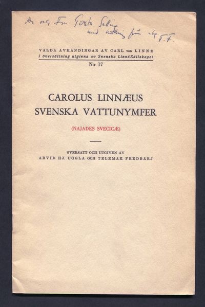 Svenska vattunymfer (Najades svecicæ). Översatt…