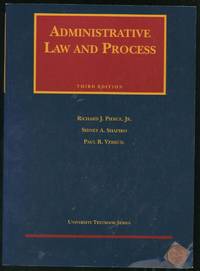 Adminstrative Law and Process (Third Edition) by and Paul R. Verkuil Sidney A. Shapiro - Paperback - Later Printing - 1999 - from Adventures Underground (SKU: 195073)