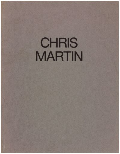 Chris Martin (Inscribed)