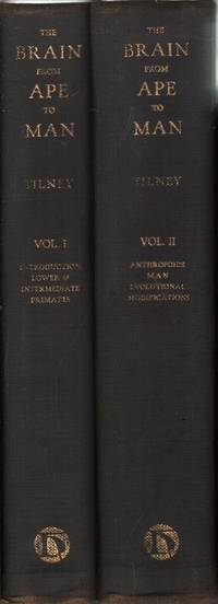 cover of The Brain from Ape to Man, a Contribution to the Study of the Evolution and Development of the Human Brain, with Chapters on the Reconstruction of the Gray Matter in the Primate Brain Stem, by H.