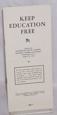 image of Keep education free