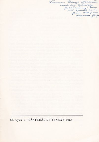 Solens födelsedag. Särtryck ur Västerås stiftsbok…