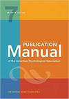 Publication Manual Of the American Psychological Association