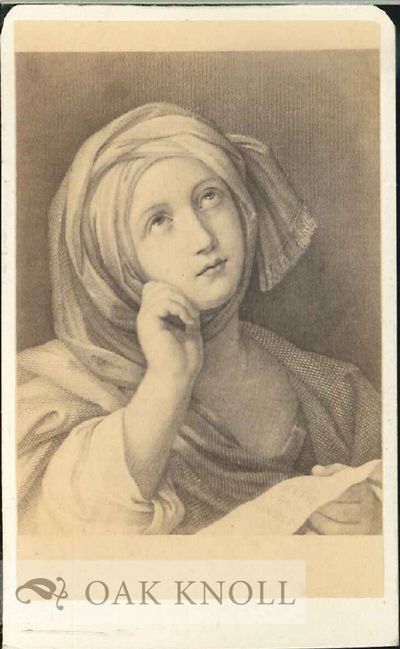 Carte de visite depicting Sibilla Persica