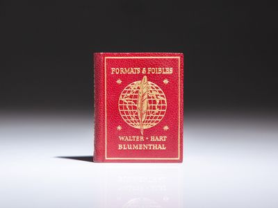 Formats & Foibles; A Few Books Which Might Be Called Curious
