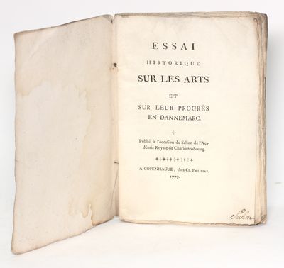 Essai Historique sur les Arts et sur leur Progrès…