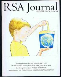 RSA Journal No. 5409 August 1990: The Journal of the Royal Society for the Encouragement of Arts,...