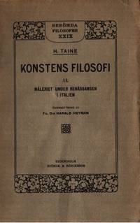Konstens filosofi. II. Måleriet under renässansen…