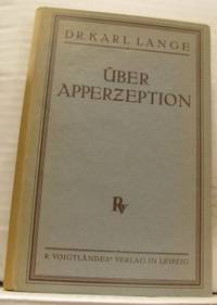 Über Apperzeption. Eine…