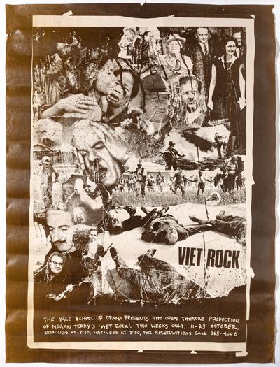 [Poster]: The Yale School of Drama Presents The Open Theatre Production of Megan Terry's Viet Rock, 1966