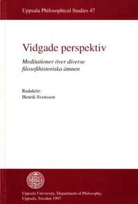 Vidgade perspektiv. Meditationer över diverse…