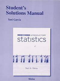 Student Solutions Manual for Introductory Statistics