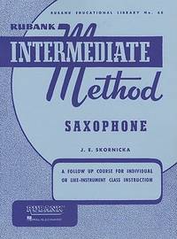 Rubank Intermediate Method Saxophone (Rubank Educational Library)