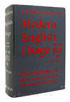 A DICTIONARY OF MODERN ENGLISH USAGE