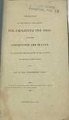 EXPLANATION OF THE VIEWS OF THE SOCIETY FOR EMPLOYING THE POOR; with the Constitution and By-Laws; and an extract from the report of the managers, for the first three months, and a list of the subscribers' names