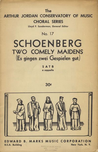[Op. 49, no. 1]. Two Comely Maidens