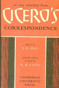 image of An Easy Selection From Cicero's Correspondence