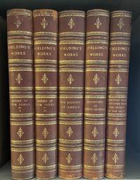 FIELDING'S NOVELS (TOM JONES, JOSEPH ANDREWS, AMELIA, JONATHAN WILD). (WORKS)