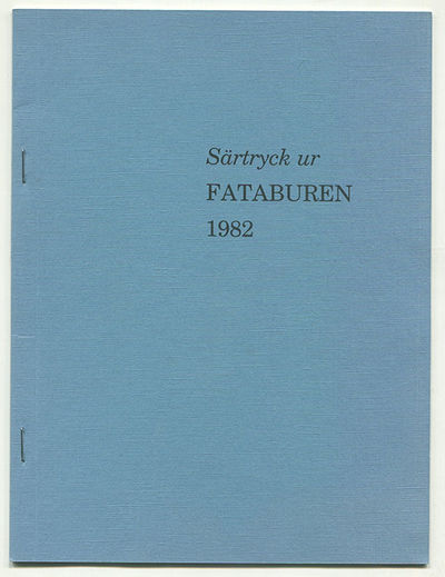 Bagare, brödbodar och näringsfrihet. Särtryck ur…