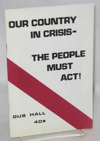 image of Our country in crisis - the people must act!