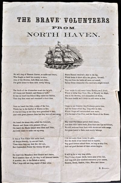 The Brave Volunteers from North Haven. (Caption title)