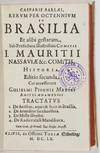 View Image 2 of 13 for Rervm Per Octennivm in Brasilia et alibi gestarum, sub praefectura illustrissimi Comitis I. Mauritii... Inventory #55307