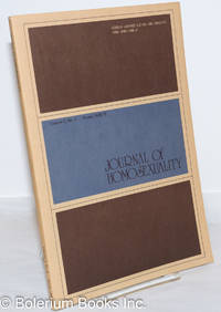 image of Journal of Homosexuality: vol. 2, #2, Winter 1976-77