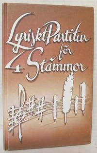 Lyriskt partitur för 4 stämmor.