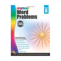 Spectrum Word Problems, Grade 6