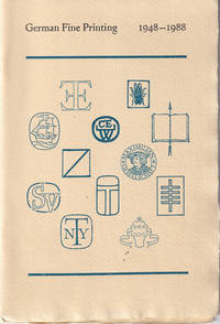 German Fine Printing, 1948-1988