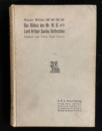 DAS BLINDIS DES MR. W. H. : LORD ARTHUR SAVILES VERBRECHEN
