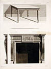 Chimneypiece and Table in the Hall of Shelburne House