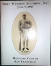 Gregg Manning Auctions Inc. Baseball Card and Memorabilia Auction Catalog