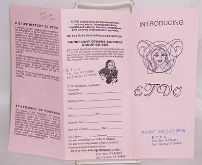 Introducing ETVC: the transgendered experience [brochure]