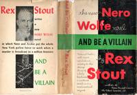 And Be A Villain by Rex Stout - 1948