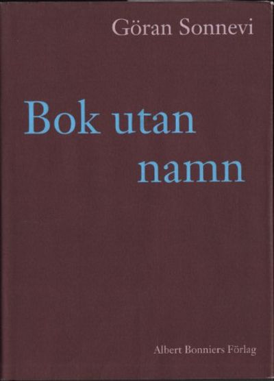 BOK UTAN NAMN.