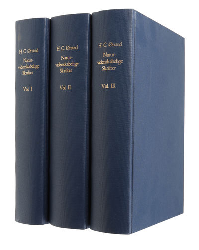 Naturvidenskabelige Skrifter. Samlet Udgave med to Afhandlinger om hans Virke ved Kirstine Meyer./ Scientific Papers. Collected Edition with two Essays on his Work by Kirstine Meyer. 3 vols. (photo 2)