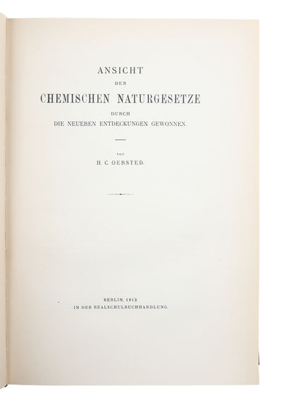 Naturvidenskabelige Skrifter. Samlet Udgave med to Afhandlinger om hans Virke ved Kirstine Meyer./ Scientific Papers. Collected Edition with two Essays on his Work by Kirstine Meyer. 3 vols. (photo 12)