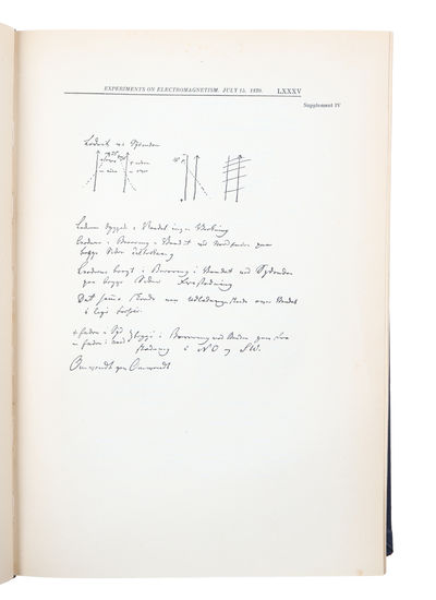 Naturvidenskabelige Skrifter. Samlet Udgave med to Afhandlinger om hans Virke ved Kirstine Meyer./ Scientific Papers. Collected Edition with two Essays on his Work by Kirstine Meyer. 3 vols. (photo 7)