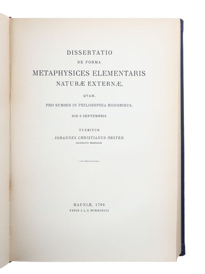 Naturvidenskabelige Skrifter. Samlet Udgave med to Afhandlinger om hans Virke ved Kirstine Meyer./ Scientific Papers. Collected Edition with two Essays on his Work by Kirstine Meyer. 3 vols. (photo 8)