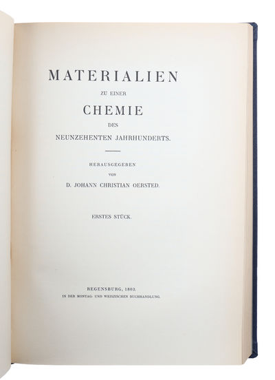 Naturvidenskabelige Skrifter. Samlet Udgave med to Afhandlinger om hans Virke ved Kirstine Meyer./ Scientific Papers. Collected Edition with two Essays on his Work by Kirstine Meyer. 3 vols. (photo 9)