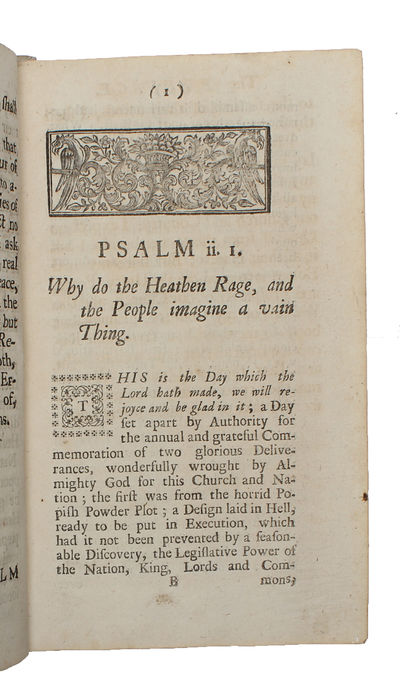 The state of the present rebellion, wherein the unreasonableness and injustice of it is demonstrated. - [DEFENSE OF THE THRONE FOLLOWING THE JACOBITE RISING OF 1715] (photo 3)