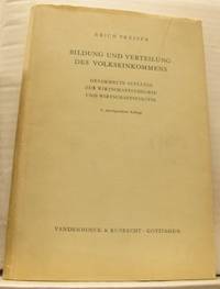 Bildung und Verteilung des Volkseinkommens.…